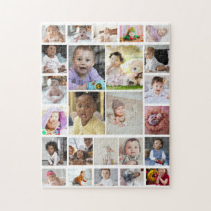 Ontwerp uw eigen 25 foto collage Poster Legpuzzel