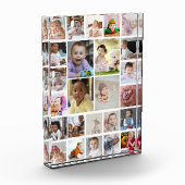 Ontwerp uw eigen 25 fotocollage ingelijst kunst fotoblokken (Links)