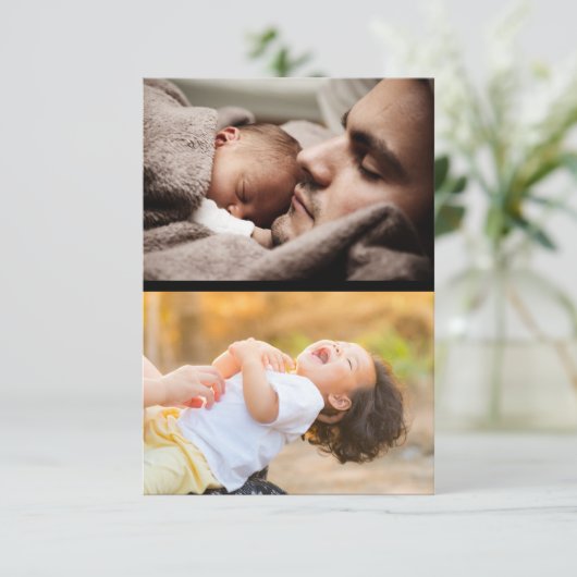 Ontwerp uw eigen 2 fotocollage (Staand voorkant)