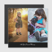 Ontwerp uw eigen 2 fotocollage (Voorkant / Achterkant)