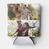 Ontwerp uw eigen 2 fotocollage blikjeskoeler (Voorkant)