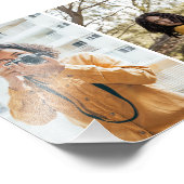 Ontwerp uw eigen 2 fotocollage foto afdruk (Hoek)