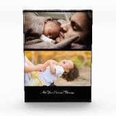 Ontwerp uw eigen 2 fotocollage fotoblokken (Voorkant)