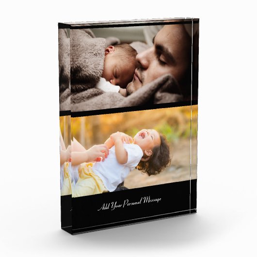 Ontwerp uw eigen 2 fotocollage fotoblokken (Links)