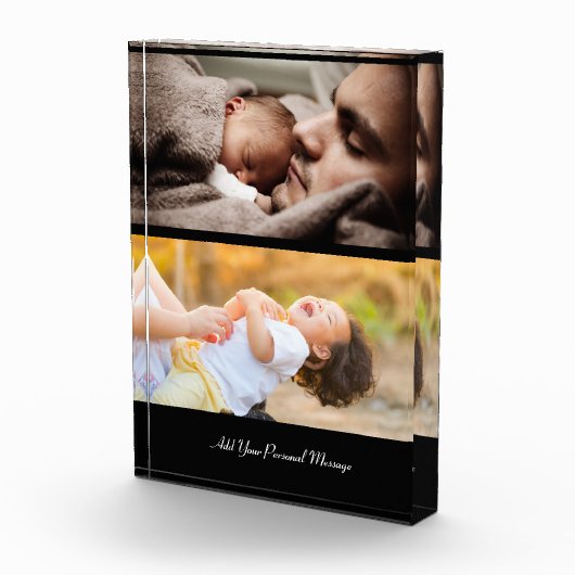 Ontwerp uw eigen 2 fotocollage fotoblokken (Rechts)