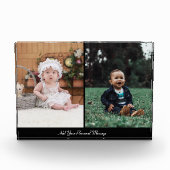 Ontwerp uw eigen 2 fotocollage fotoblokken (Voorkant)