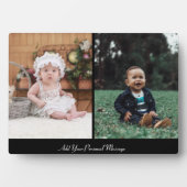 Ontwerp uw eigen 2 fotocollage fotoplaat (voorkant)