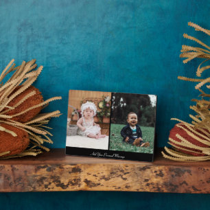 Ontwerp uw eigen 2 fotocollage fotoplaat