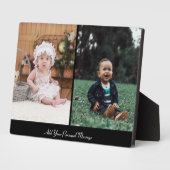 Ontwerp uw eigen 2 fotocollage fotoplaat (Zijkant)