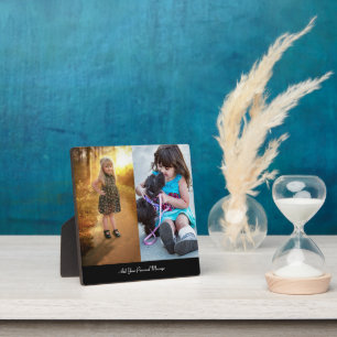 Ontwerp uw eigen 2 fotocollage fotoplaat