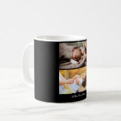 Ontwerp uw eigen 2 fotocollage koffiemok (Voorkant links)