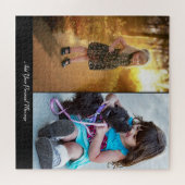 Ontwerp uw eigen 2 fotocollage legpuzzel (Horizontaal)