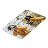 Ontwerp uw eigen 2 fotocollage magneet (Linkerzijde)