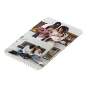 Ontwerp uw eigen 2 fotocollage magneet (Linkerzijde)