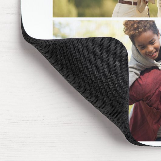 Ontwerp uw eigen 2 fotocollage muismat (Hoek)