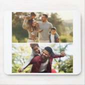 Ontwerp uw eigen 2 fotocollage muismat (Voorkant)