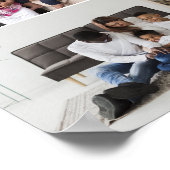 Ontwerp uw eigen 2 fotocollage poster (Hoek)