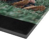 Ontwerp uw eigen 2 fotocollage snijplank (Hoek)