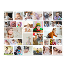 Ontwerp uw eigen 30 fotocollage Poster