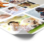 Ontwerp uw eigen 35 fotocollage Poster (Hoek)