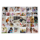 Ontwerp uw eigen 35 fotocollage Poster Groot Cadeauzakje (Voorkant)