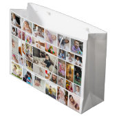 Ontwerp uw eigen 35 fotocollage Poster Groot Cadeauzakje (Voorkant Gekanteld)