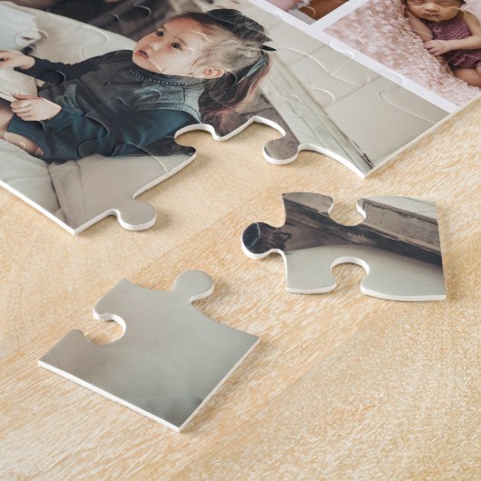 Ontwerp uw eigen 35 fotocollage Poster Legpuzzel (Zijkant)