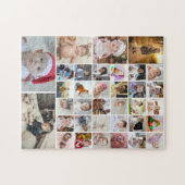 Ontwerp uw eigen 35 fotocollage Poster Legpuzzel (Horizontaal)