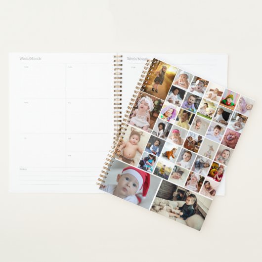 Ontwerp uw eigen 35 fotocollage Poster Planner (Display)