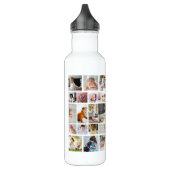 Ontwerp uw eigen 35 fotocollage Poster Waterfles (Links)