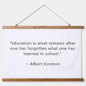 Ontwerp uw eigen 36x26 Quote wandhangend wandtapij Hangend Wandkleed (Voorkant)