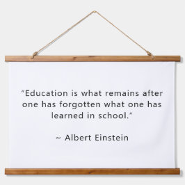 Ontwerp uw eigen 36x26 Quote wandhangend wandtapij Hangend Wandkleed