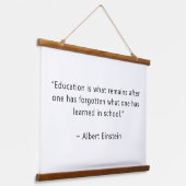 Ontwerp uw eigen 36x26 Quote wandhangend wandtapij Hangend Wandkleed (Gebogen)