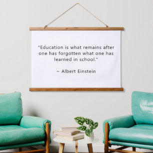 Ontwerp uw eigen 36x26 Quote wandhangend wandtapij Hangend Wandkleed
