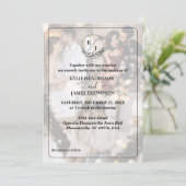 Ontwerp uw eigen 3 foto collage bruiloft kaart (Staand voorkant)