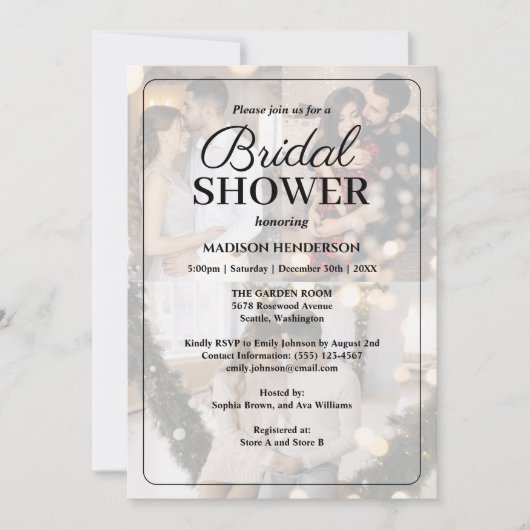 Ontwerp uw eigen 3 foto collage Vrijgezellenfeest Kaart (Voorkant)