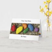 Ontwerp uw eigen 7" x 5" Wenskaart Kaart (Gele Bloem)