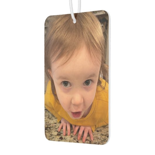 Ontwerp uw eigen aangepaste 2-foto's Automatisch Luchtverfrisser (Links)