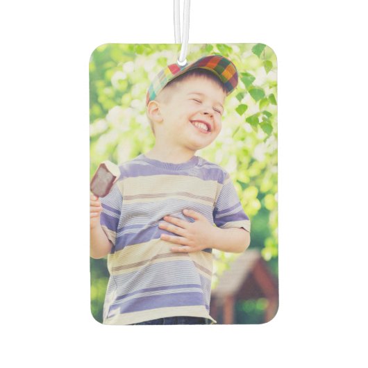 Ontwerp uw eigen aangepaste 2-foto's Automatisch Luchtverfrisser (Achterkant)