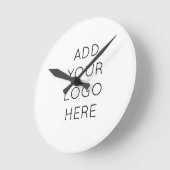 Ontwerp uw eigen aangepaste, aangepaste Afbeelding Ronde Klok (Hoek)