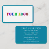 Ontwerp uw eigen aangepaste bedrijf Logo Visitekaa Visitekaartje