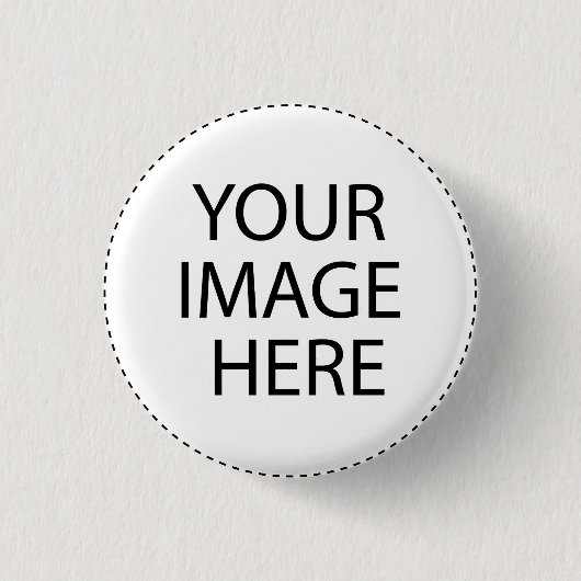 Ontwerp uw eigen aangepaste cadeautjes - leeg ronde button 3,2 cm (Voorkant)