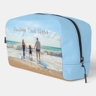 Ontwerp uw eigen aangepaste foto en tekst geperson toilettasje