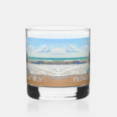 Ontwerp uw eigen aangepaste foto en tekst geperson whisky glas (Links)