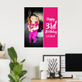 Ontwerp uw eigen aangepaste foto op zaterdag poster (Thuiskantoor)