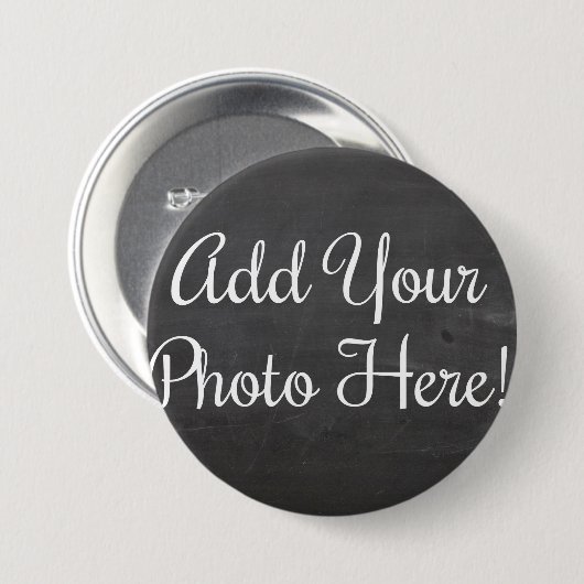 Ontwerp uw eigen aangepaste foto Pinback Button (Voorkant /achterkant)