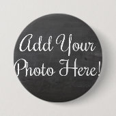 Ontwerp uw eigen aangepaste foto Pinback Button (Voorkant)