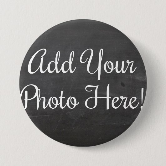 Ontwerp uw eigen aangepaste foto Pinback Button (Voorkant)