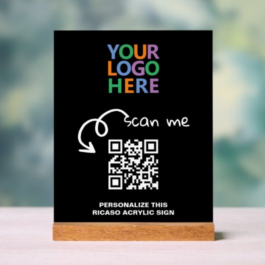 Ontwerp uw eigen aangepaste gepersonaliseerde Logo Acryl Bord (Neutraal)