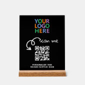 Ontwerp uw eigen aangepaste gepersonaliseerde Logo Acryl Bord (Voorkant)